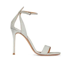 Martina Ankle strap glitter high heel sandals